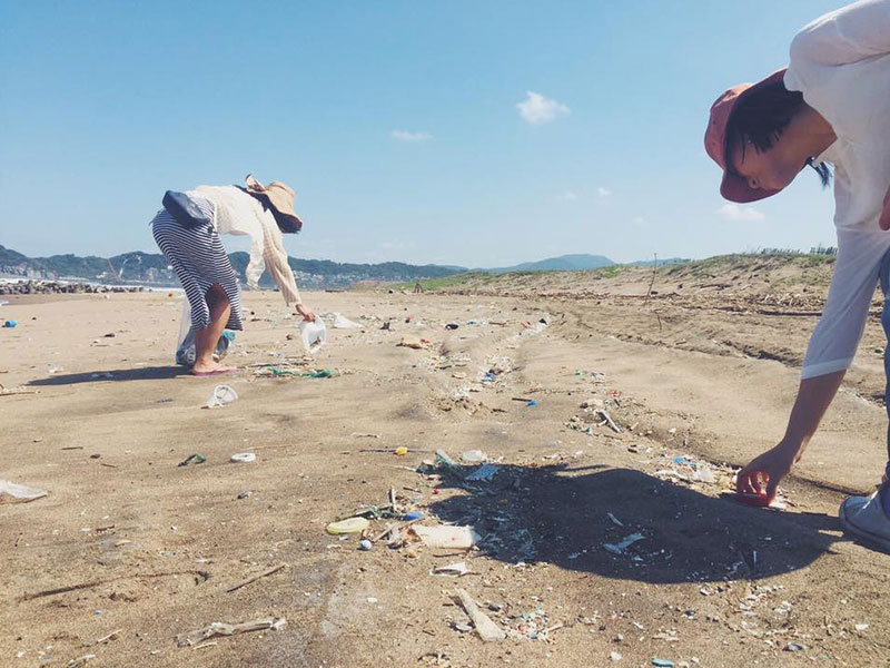 印花樂,重新思考,zero zero,淨灘