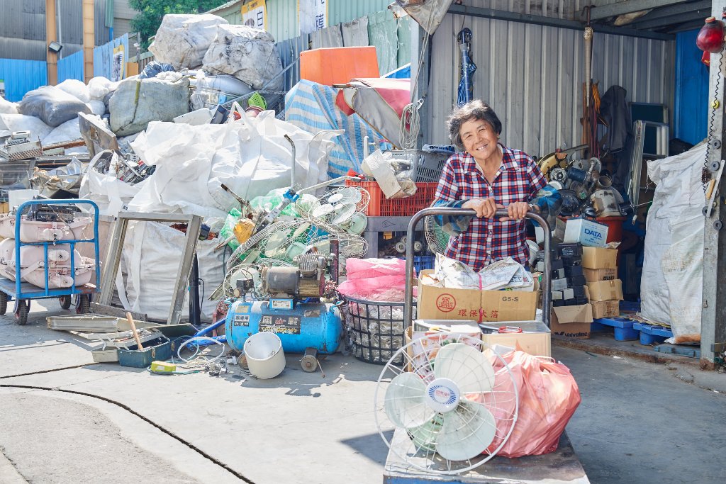 回收人,回收小販,拾荒,資源回收