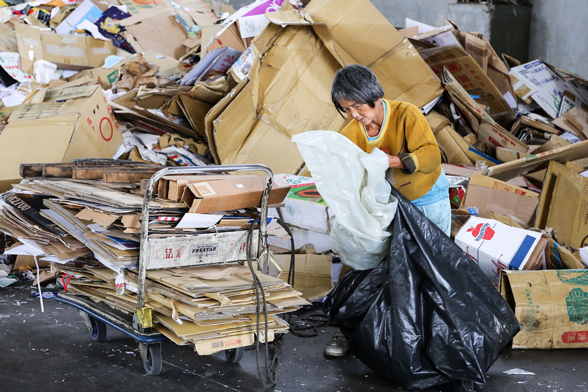 再生紙，綠色天使，拾荒者，廢紙回收