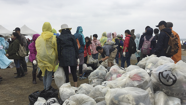 海廢，海洋廢棄物，塑膠，回收，塑膠垃圾，淨灘，海洋垃圾，分類，辨識手冊，沙珠灣，重新思考，RE-THINK，印花樂